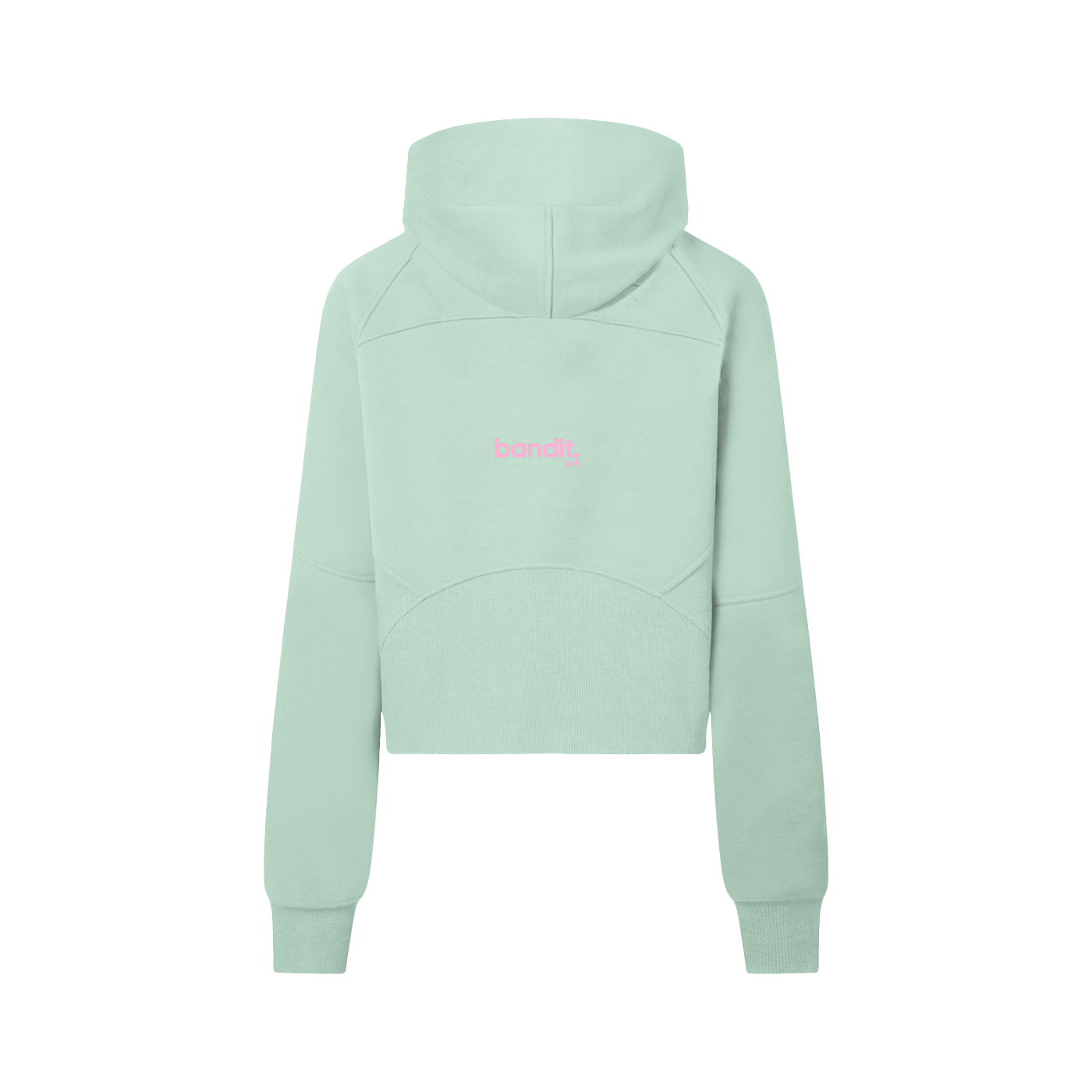 Women's Cropped Half-Zip Bandit Golf Hoodie