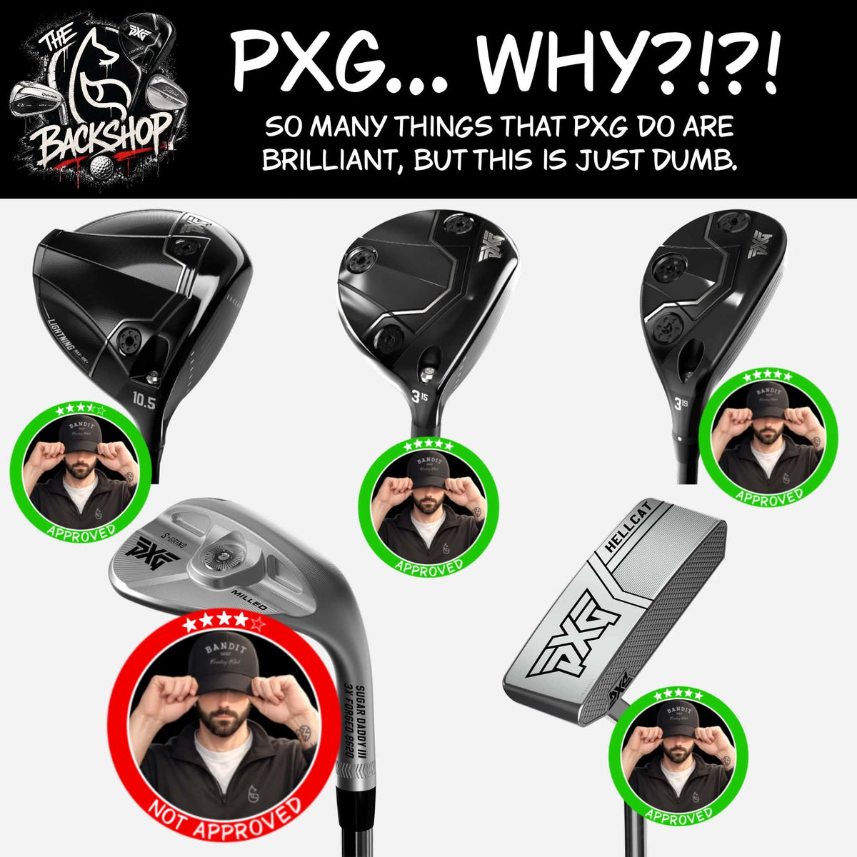PXG Sugar Daddy III wedge review cover image