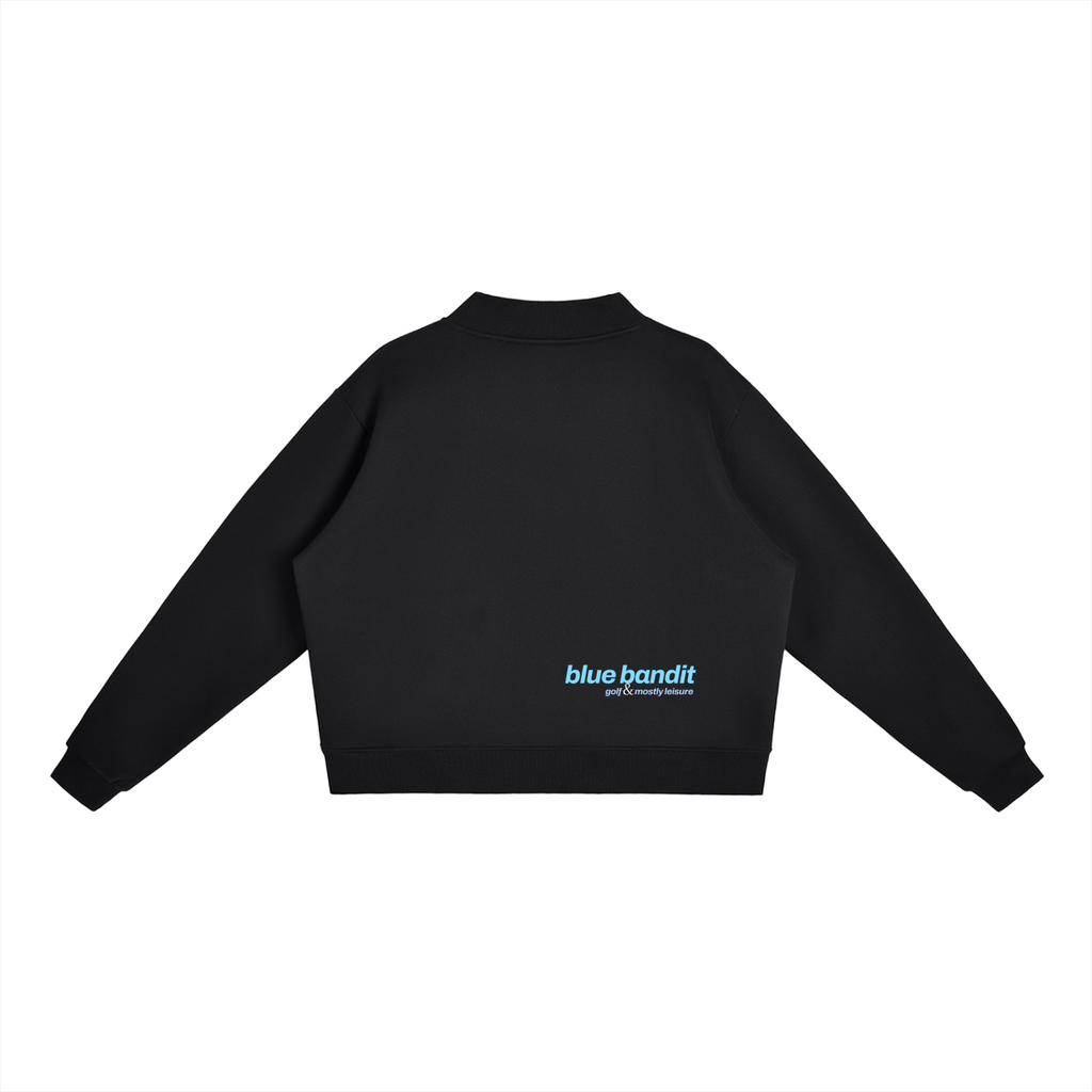 Forever Sunday Fleece Mock-Neck Sweatshirt - Sweatshirt -