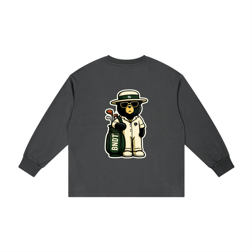 Kid's Caddie Long Sleeve Pocket Tee - Long Sleeve -