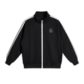 Bandit Contrast Side-Stripe Light Golf Jacket - Jacket - Black