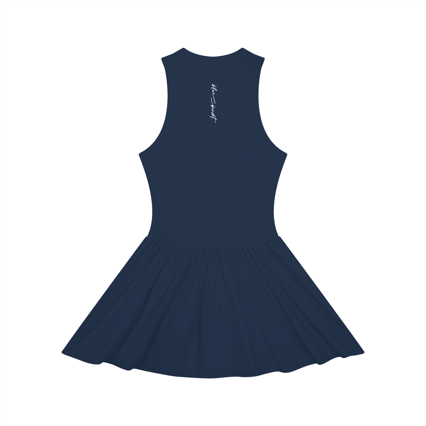 The Front Runner Full-Zip Golf Dress - Dress - Navy Blue
