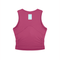 Bandit Crewneck Athletic Tank Top - Tank Top - Rose Red