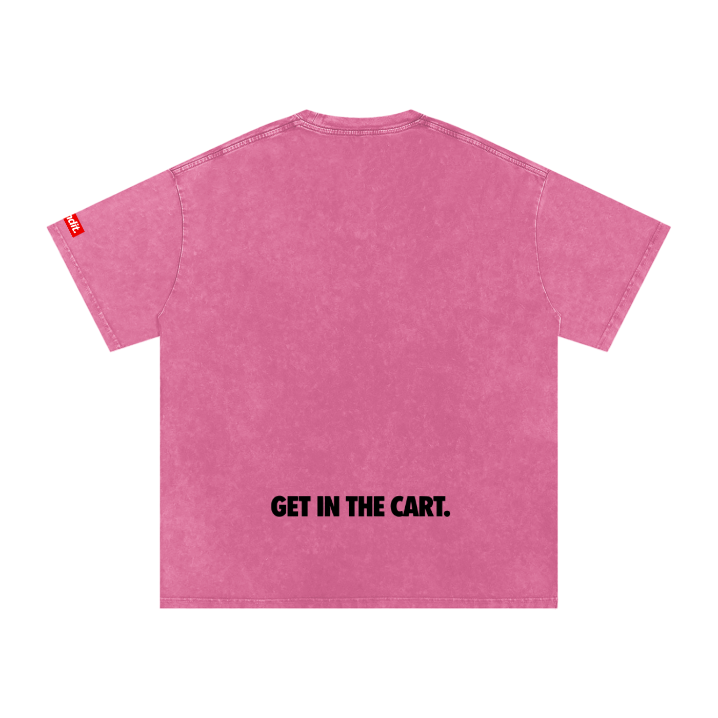 GET IN THE CART Snow Washed Tee - T-shirt -