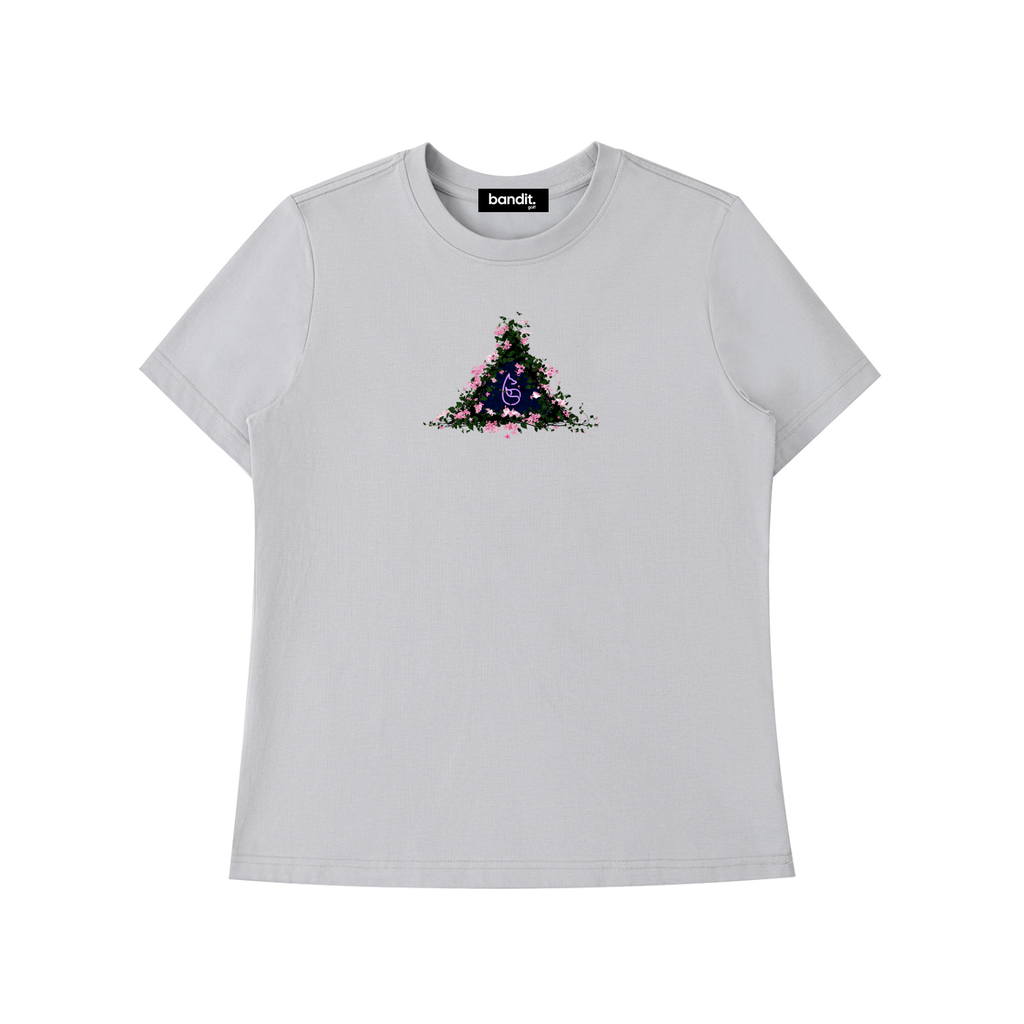 Women's Bandit Bloom T-shirt - T-Shirt - Light Gray