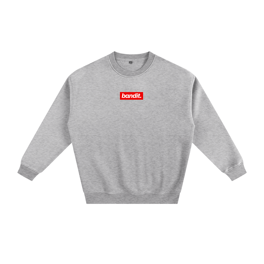 Fore Right Fleeced Sweatshirt - Sweatshirt - Flower Gray