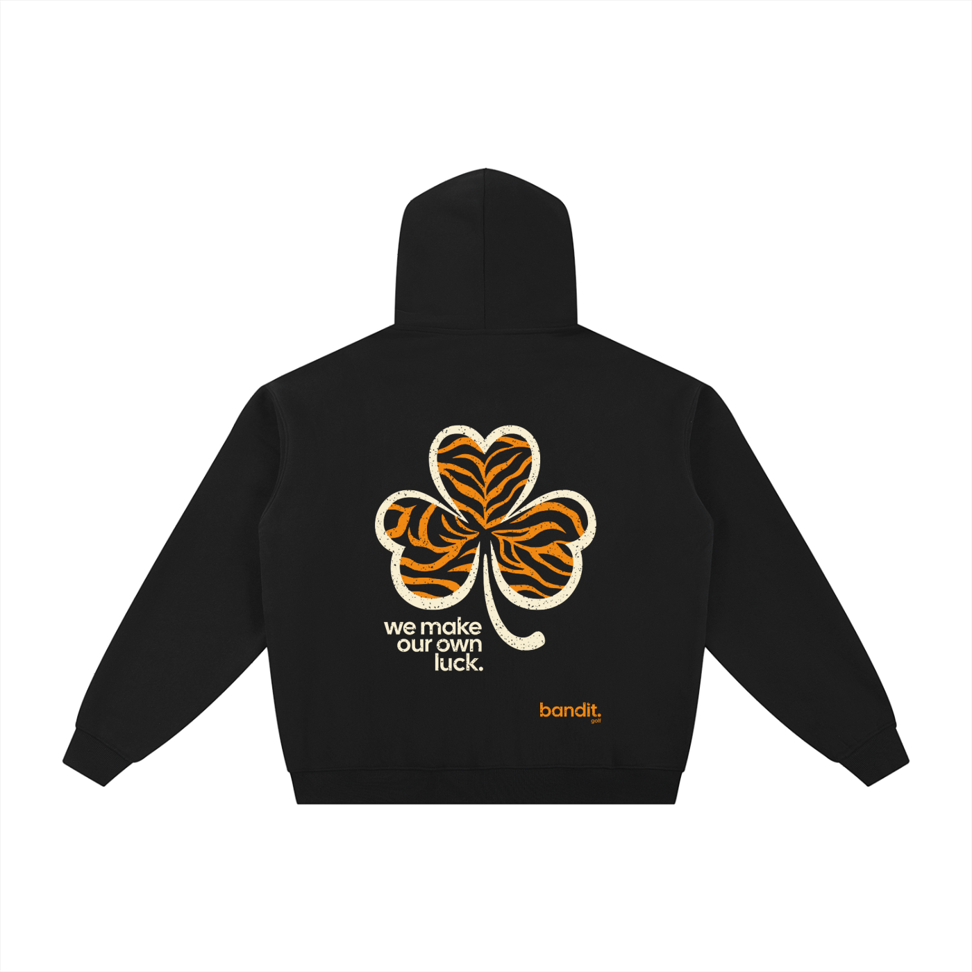 Lucky Fleeced Double Zip Golf Hoodie