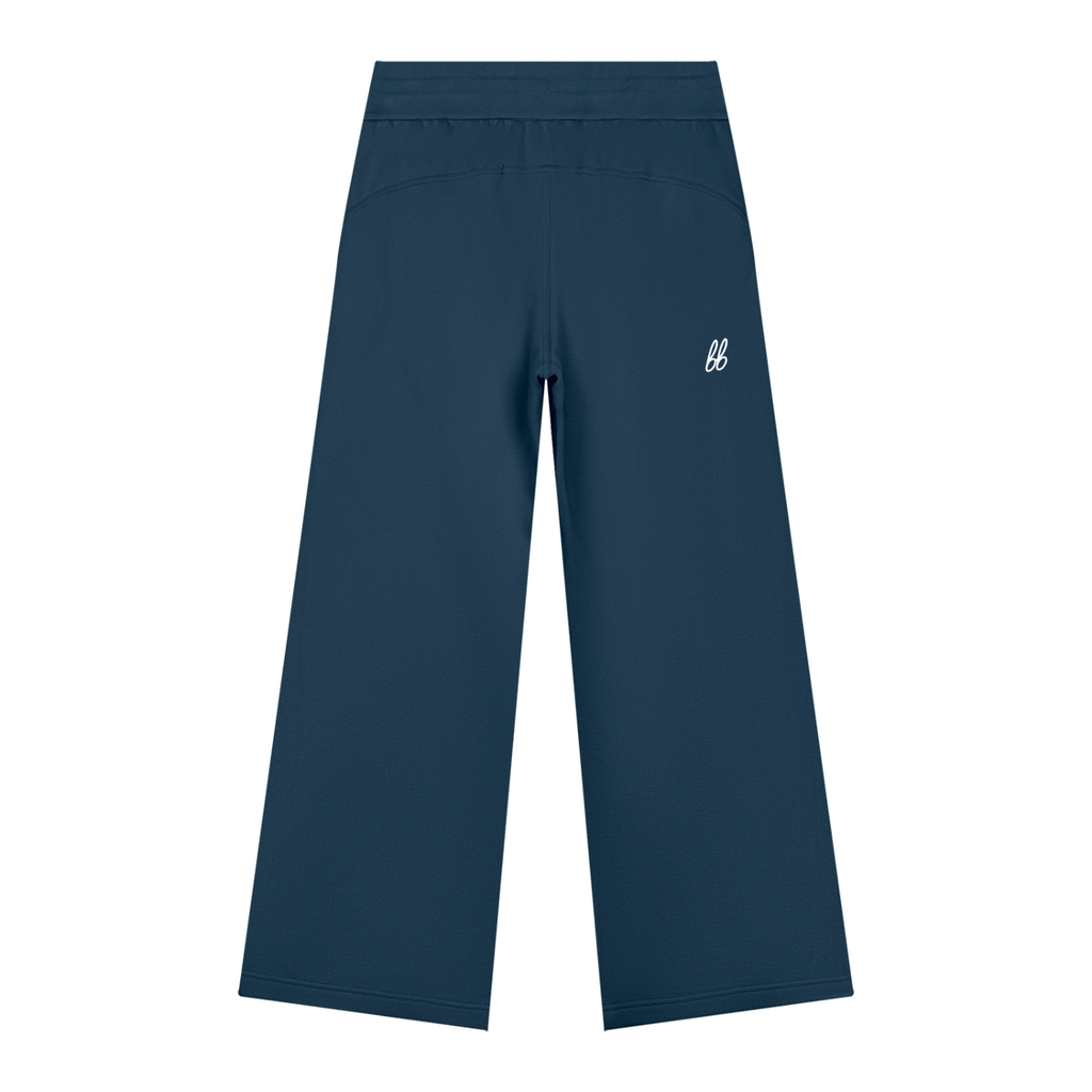 Women's bb Fleeced Athletic Sweatpants - Sweatpants - Navy Blue