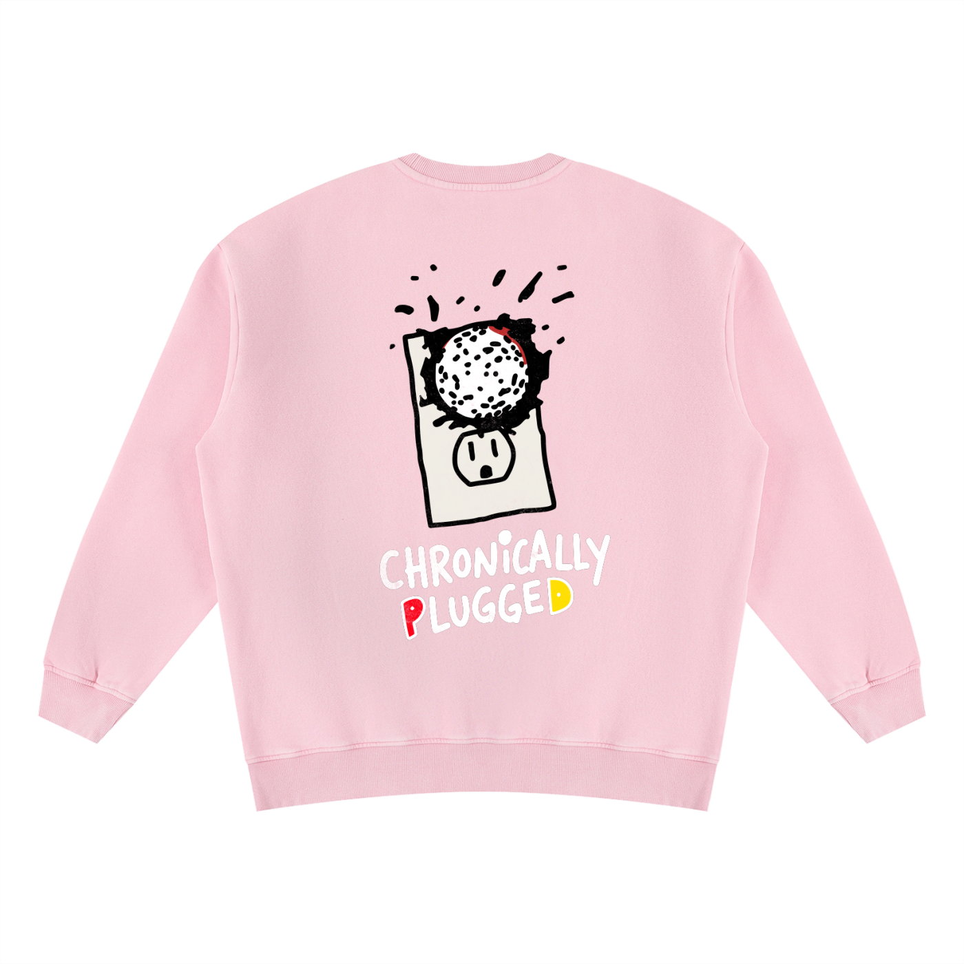 Chronically Plugged Vintage Washed Sweatshirt