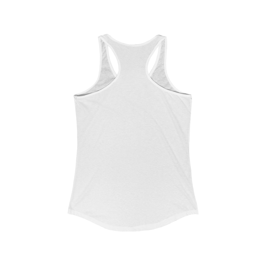 Women's Pink Accent Racerback Tank - Tank Top -