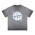 Swing Easy Reverse Dyed Relaxed Tee - T-Shirt - Dark Gray