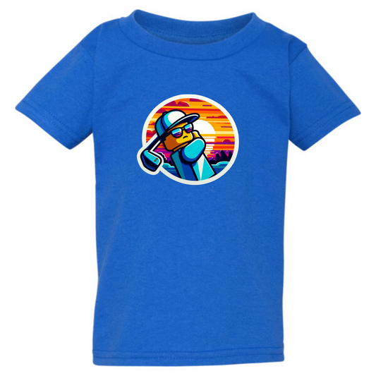 Sunset Golf Toddler Tee