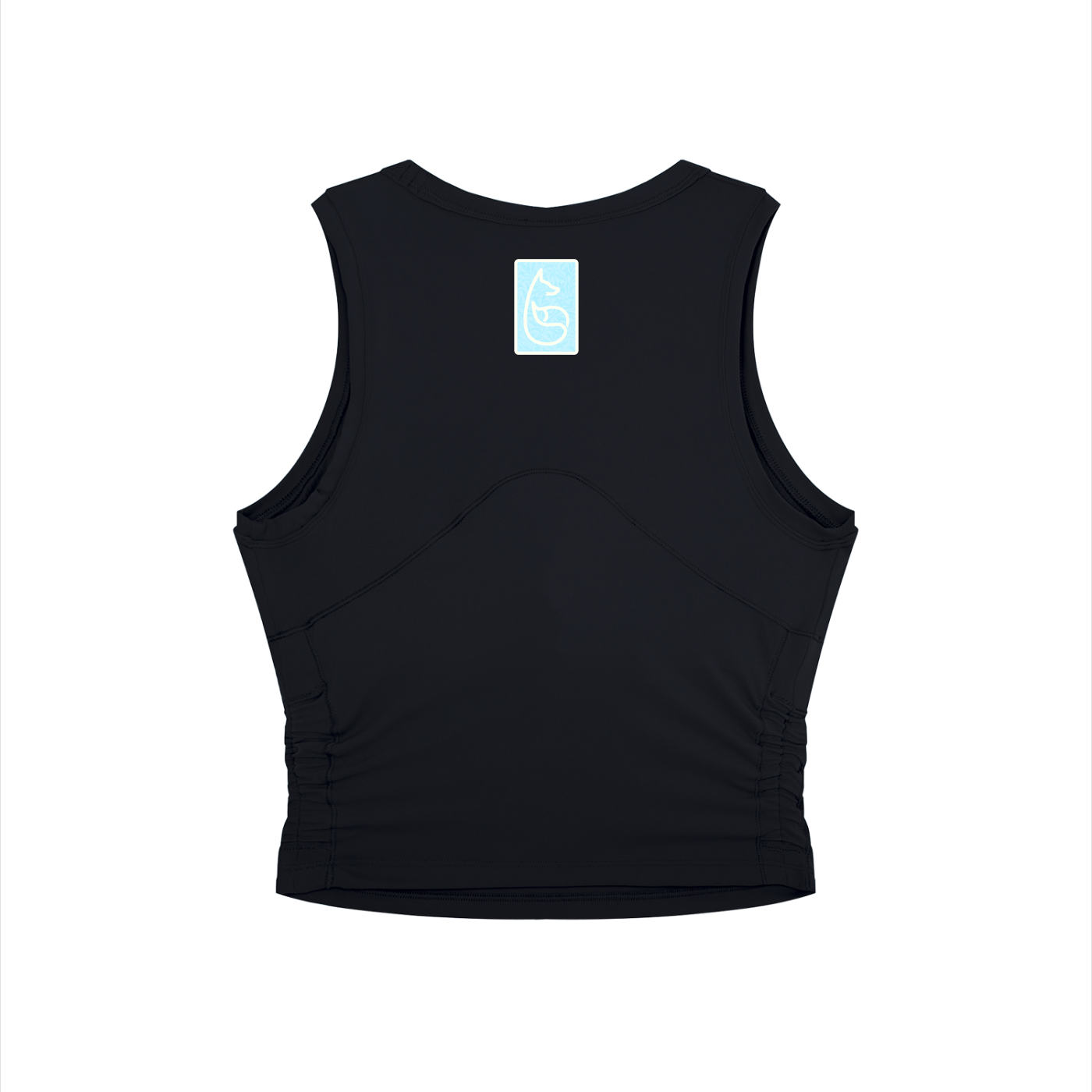 Bandit Crewneck Athletic Tank Top - Tank Top - Black