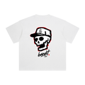 Skullmaster 2000 Enzyme Washed Golf Tee - T-Shirt - White