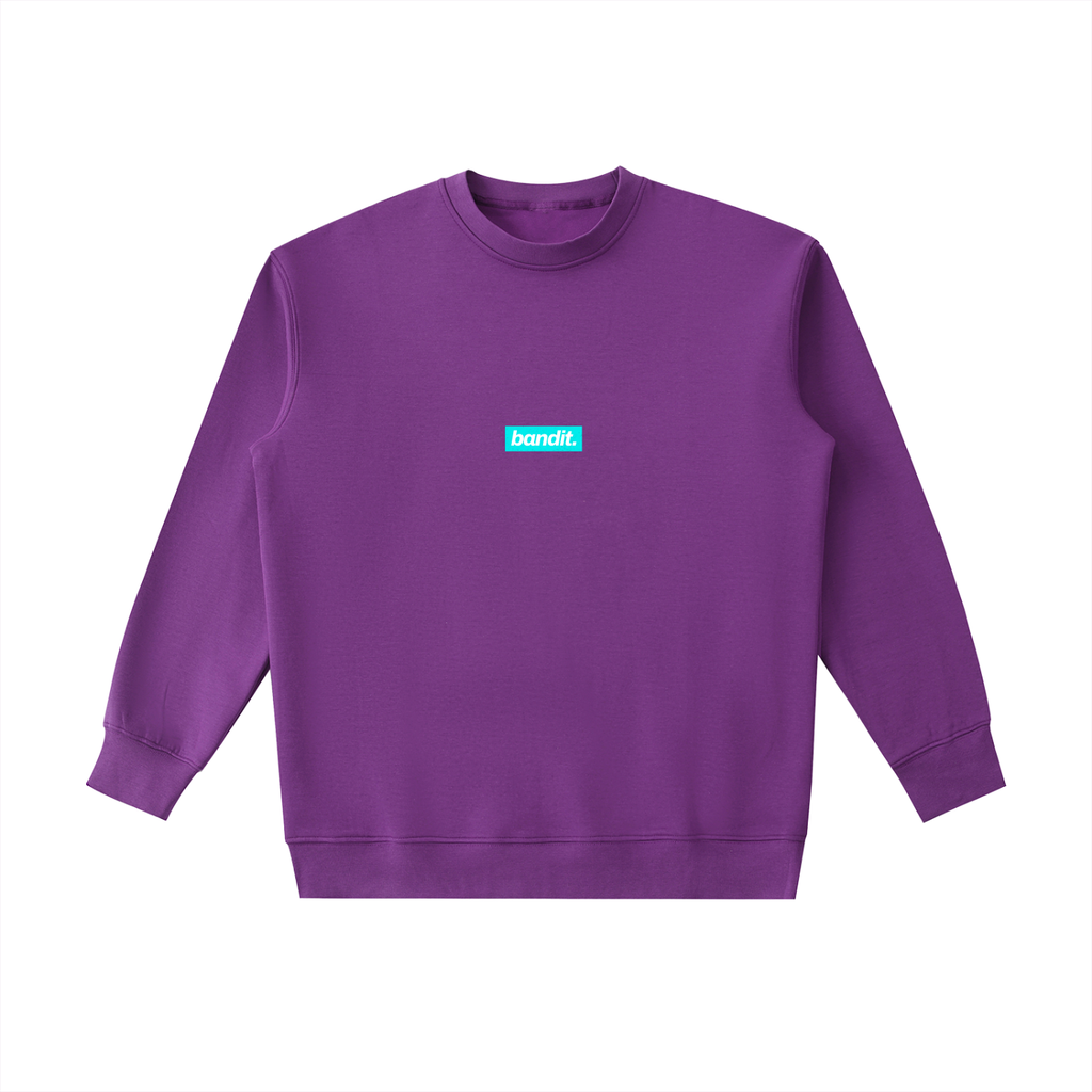 Par | Die Heavyweight Crewneck Golf Sweatshirt - Sweatshirt - Purple