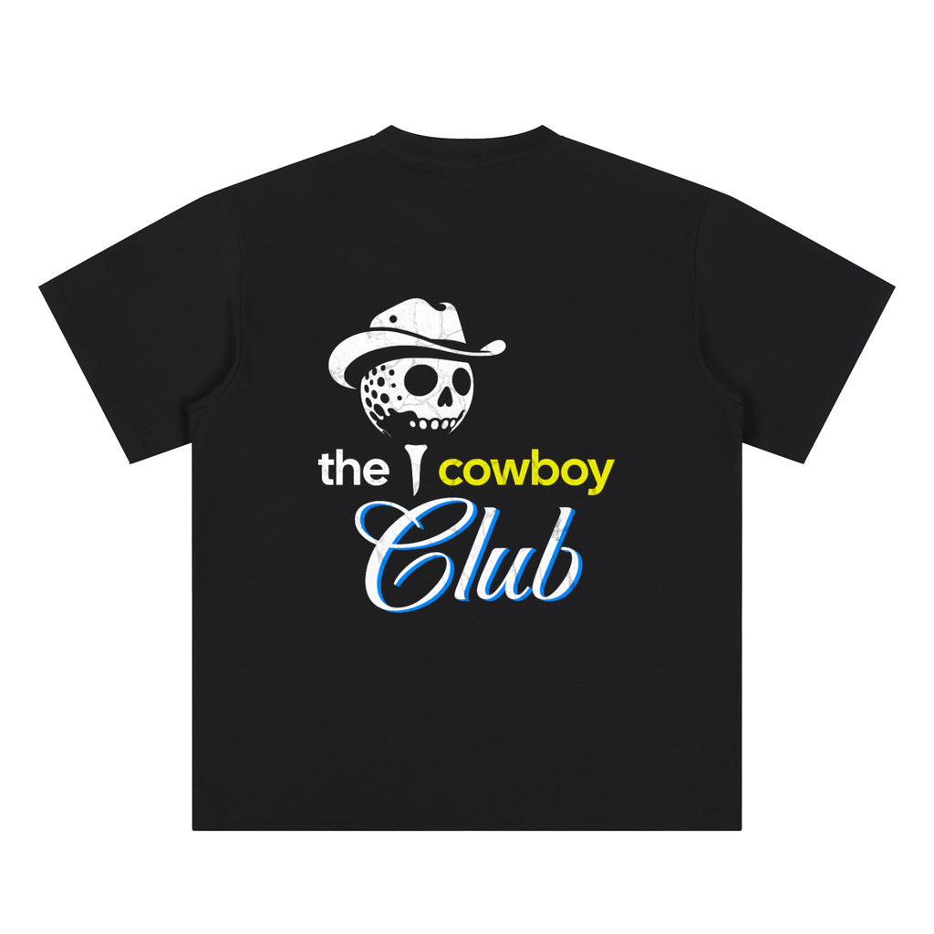 Cowboy Club Cool-Touch Cotton Tee - T-Shirt -