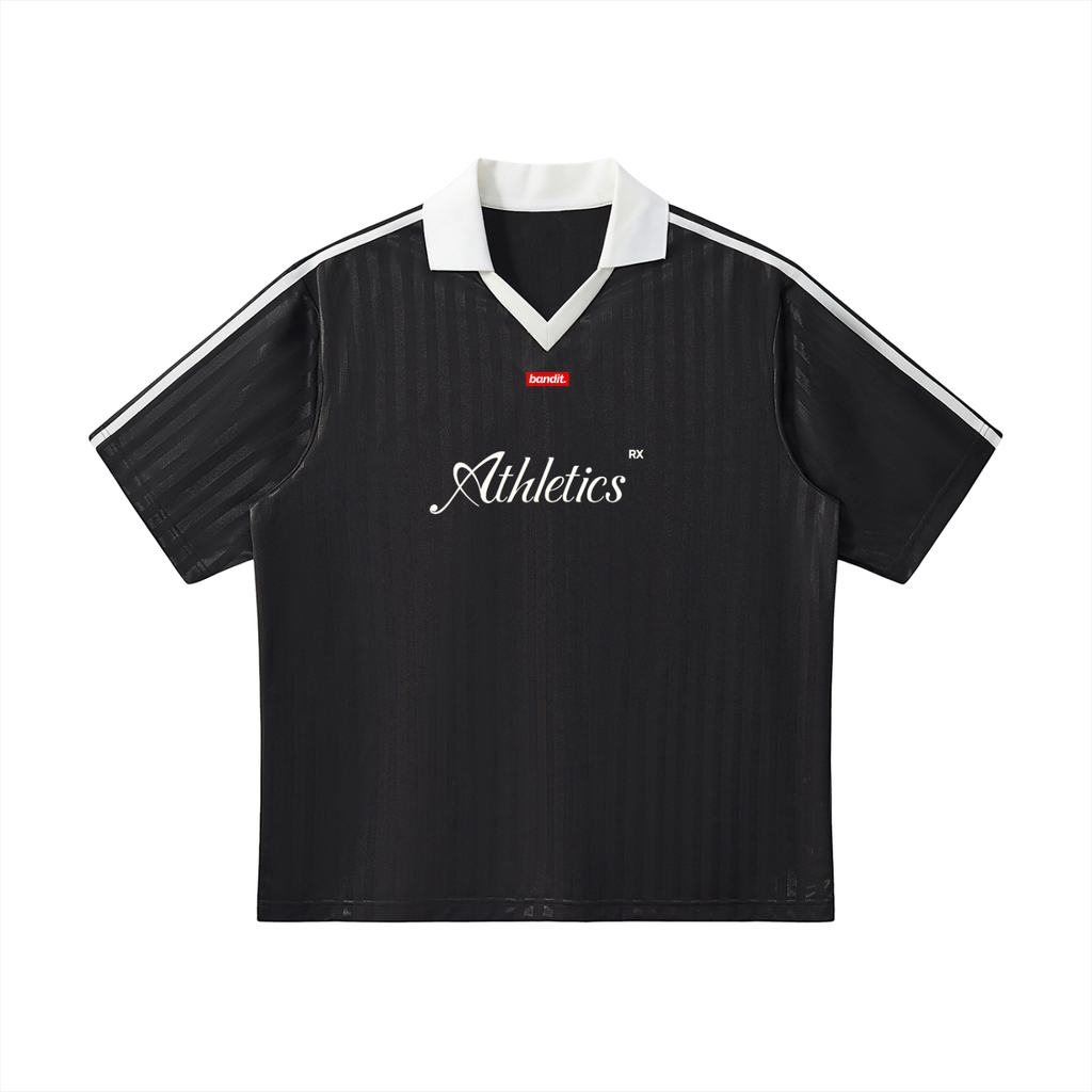 Prescribed Athletics Golf Crossover Jersey - Jersey - Black with White
