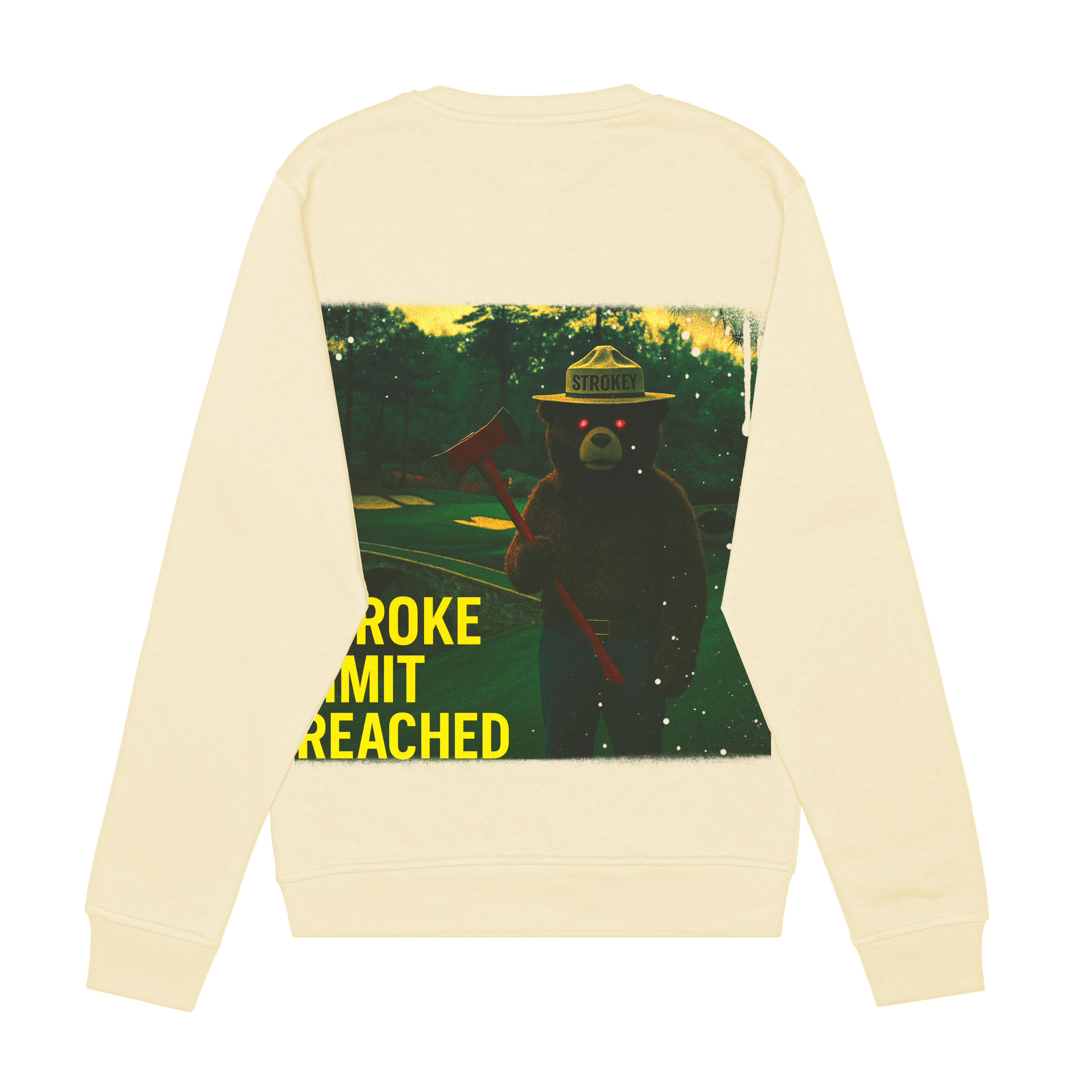 Stroke Limit White Sweatshirts