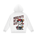 Get Cut Fleece Golf Hoodie - Hoodie - White