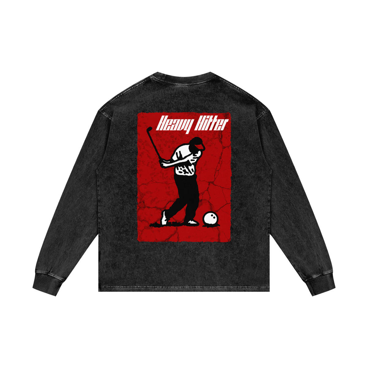 Heavy Hitter Acid Wash Tee - Long Sleeve -
