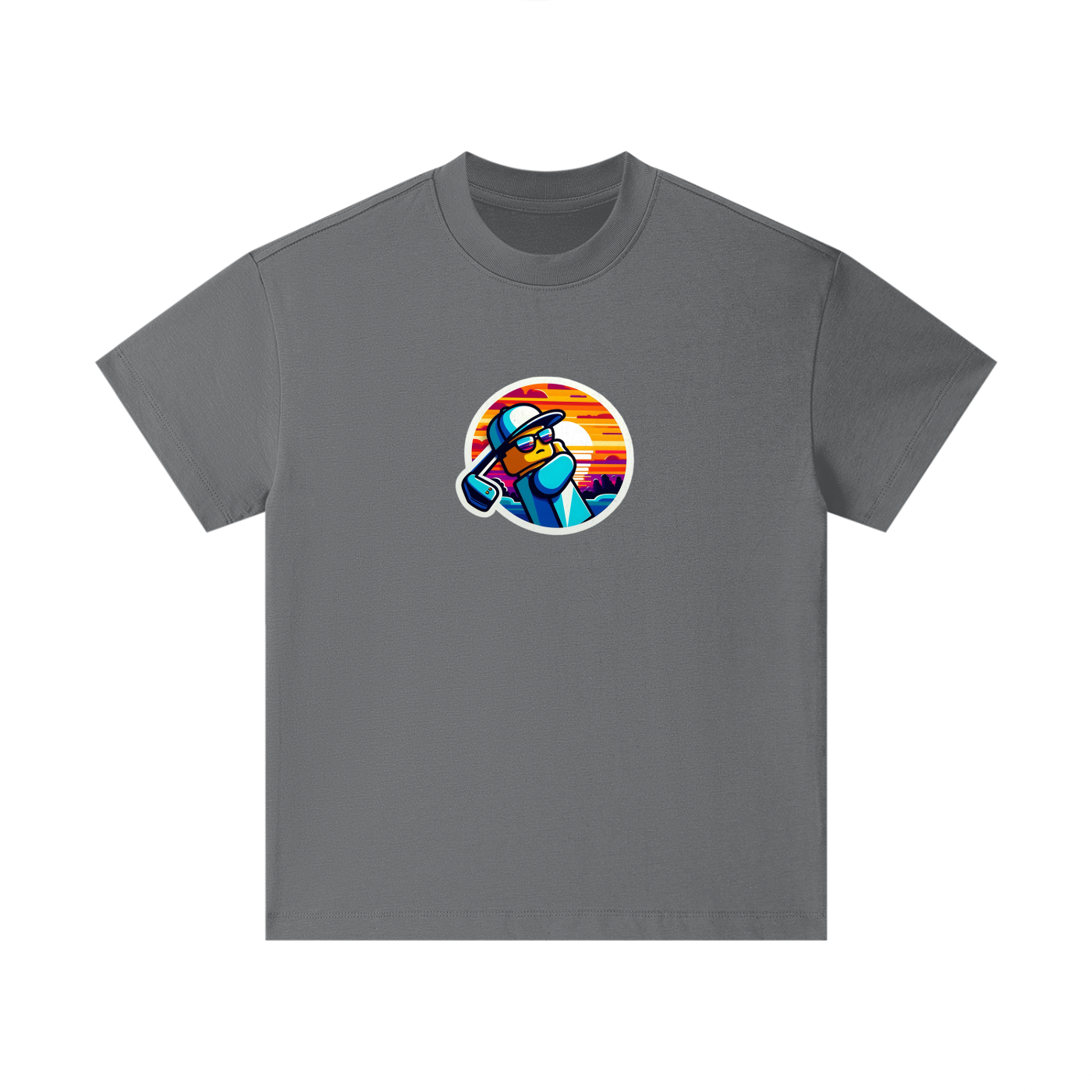 Sunset Golf Kids T-Shirt - -