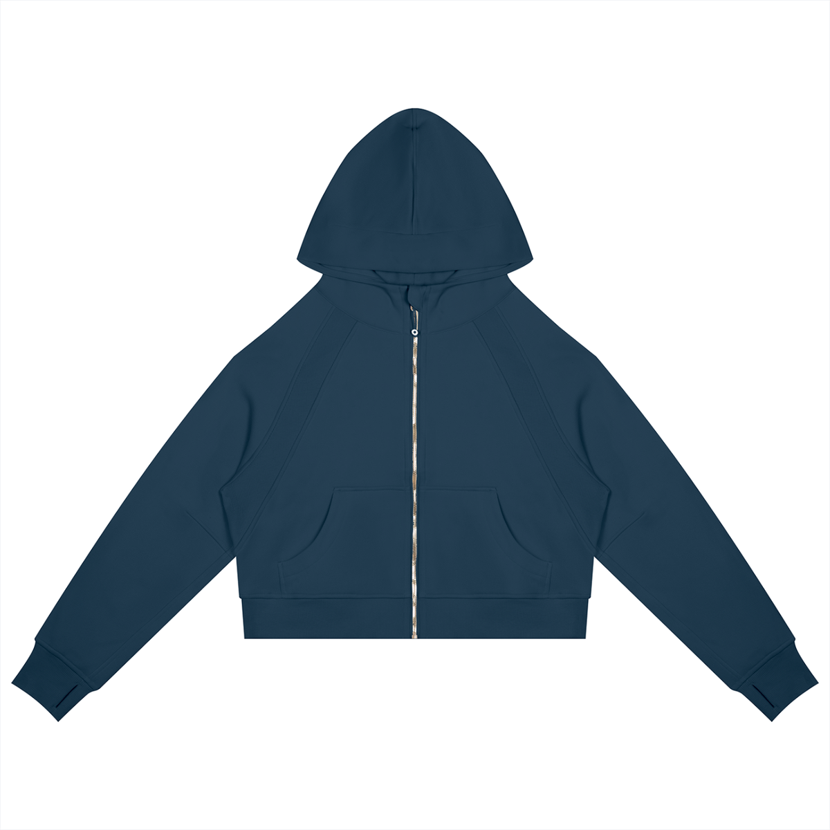 Athletic Cropped bb Hoodie - Hoodie -