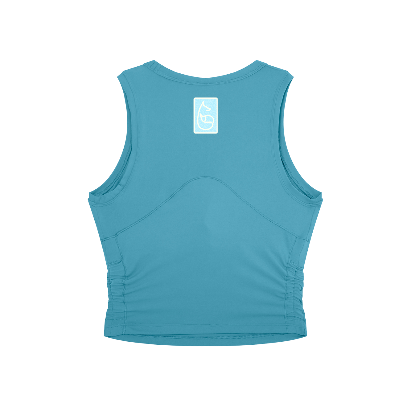 Bandit Crewneck Athletic Tank Top - Tank Top - Lake blue