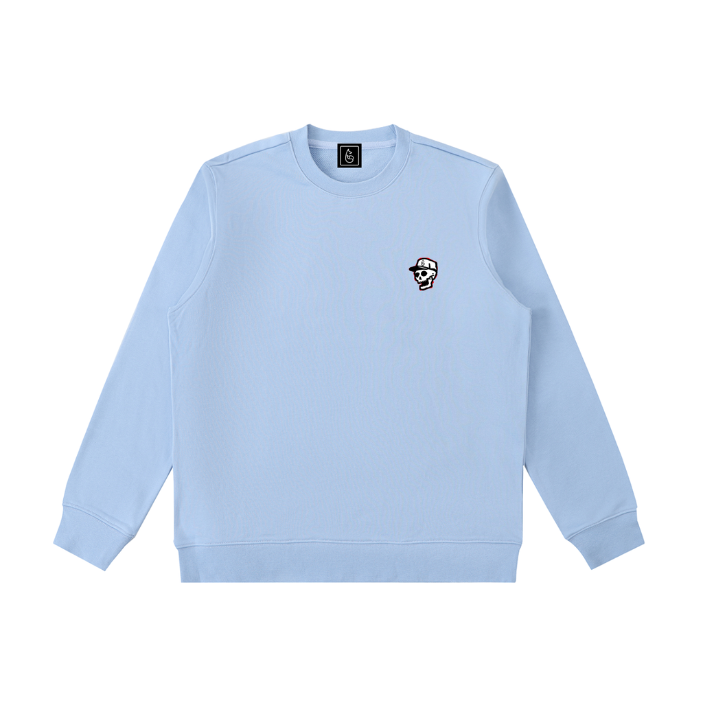 Skullmaster 2000 Crewneck Sweatshirt - Sweatshirt - Sky Blue