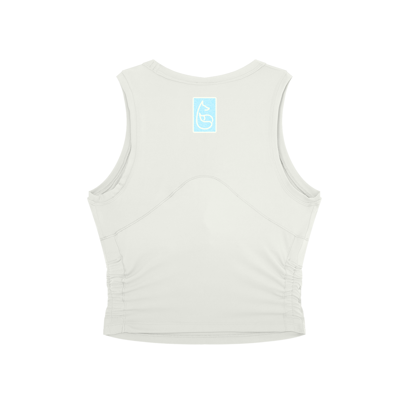 Bandit Crewneck Athletic Tank Top - Tank Top - Beige