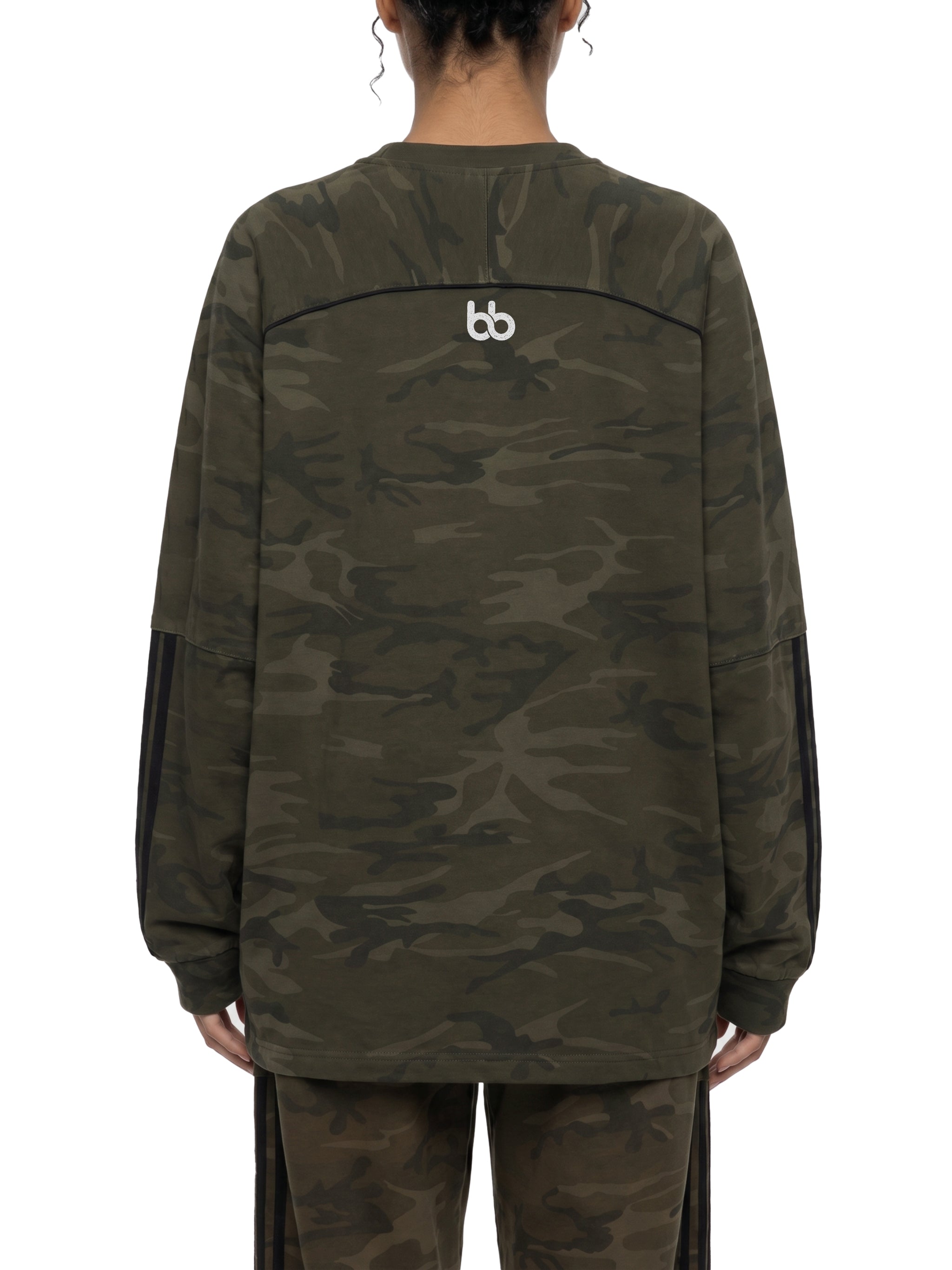 Prov1sional Oversized Camo Long Sleeve - Long Sleeve -
