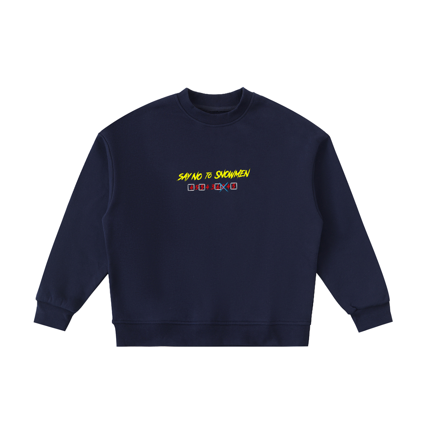 Death to Snowmen Young Bandits Golf Sweatshirt - T-Shirt - Navy Blue