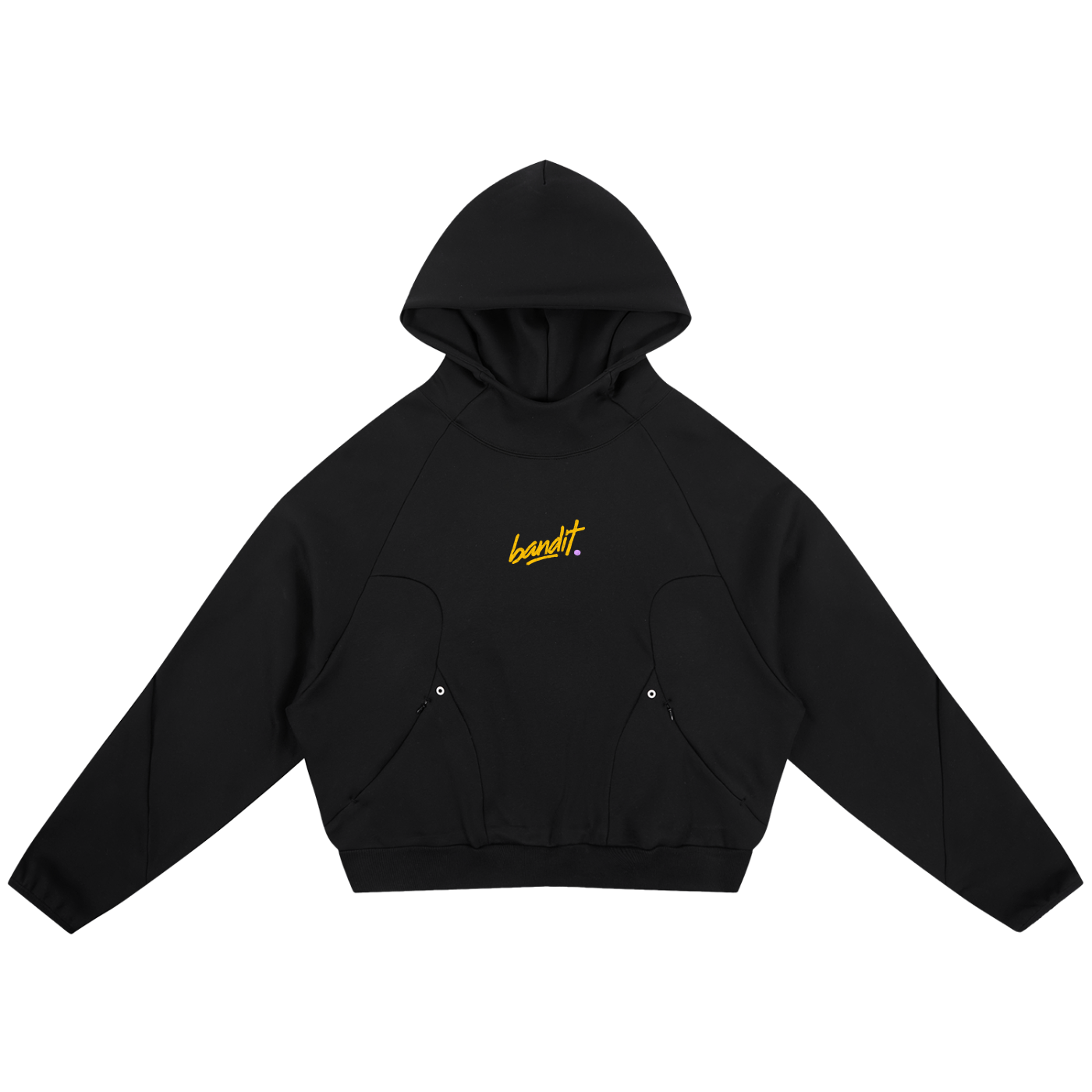 Bandit. Curved Panel Hoodie