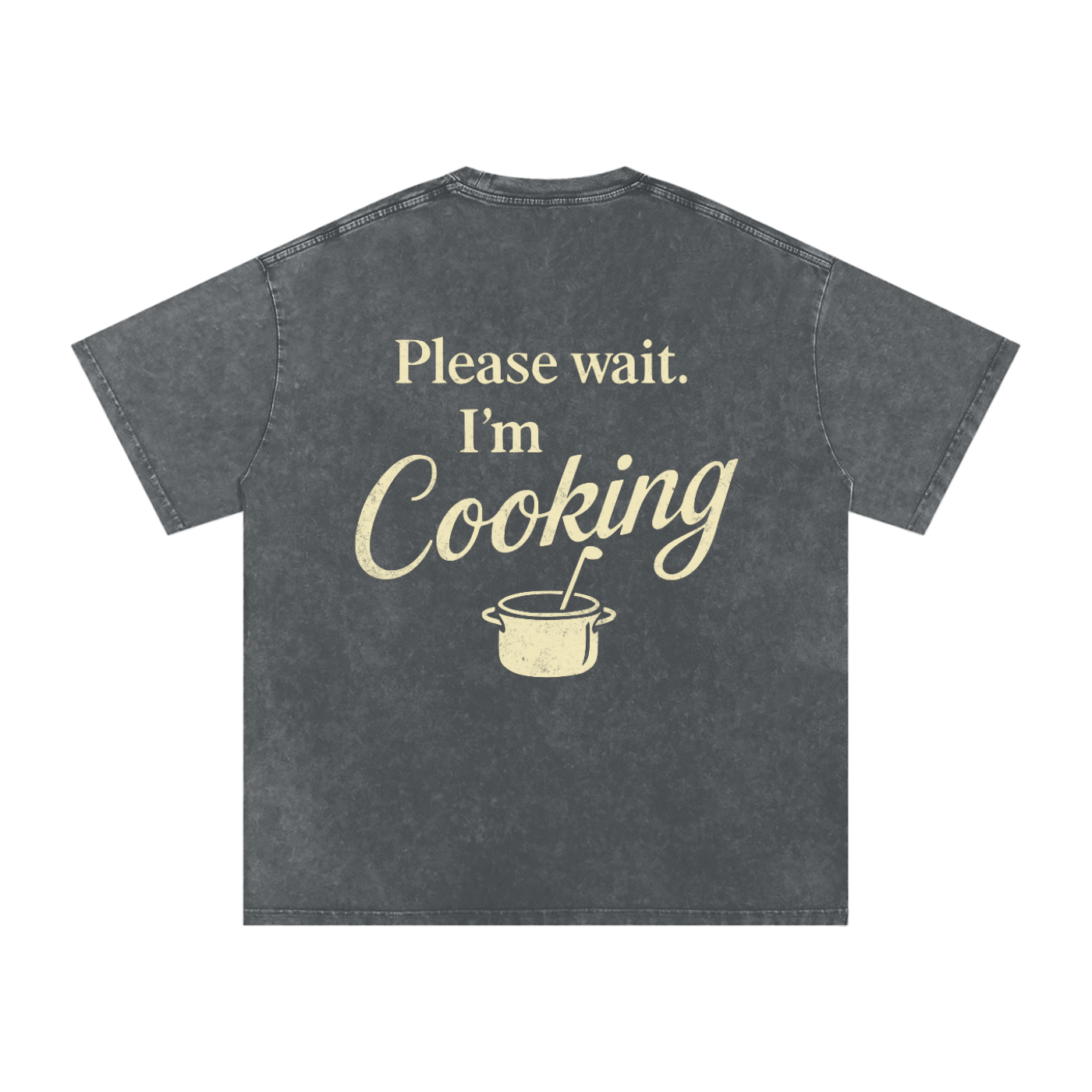 Cooked Acid Washed Relaxed T-Shirt