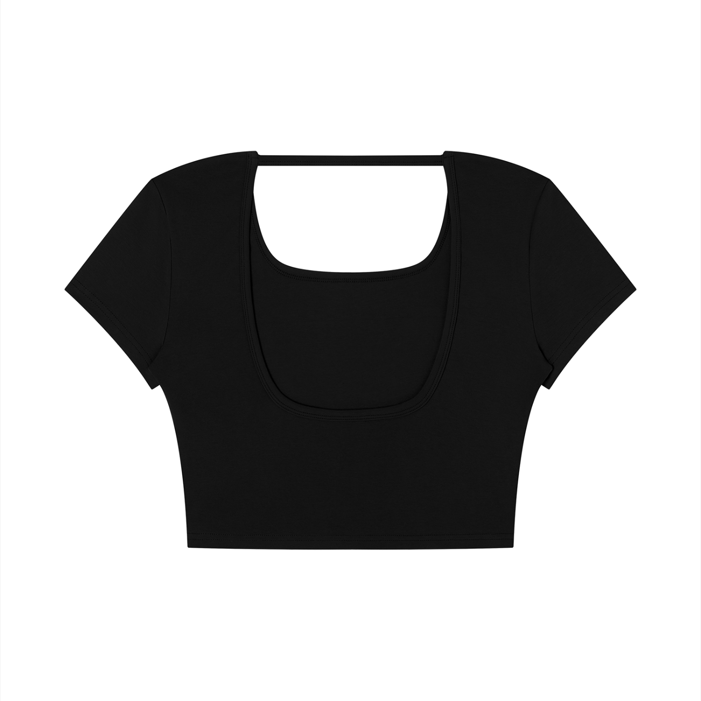 Bandit Golf & Cowboy Club Open Back Cropped T-Shirt - T-Shirt -