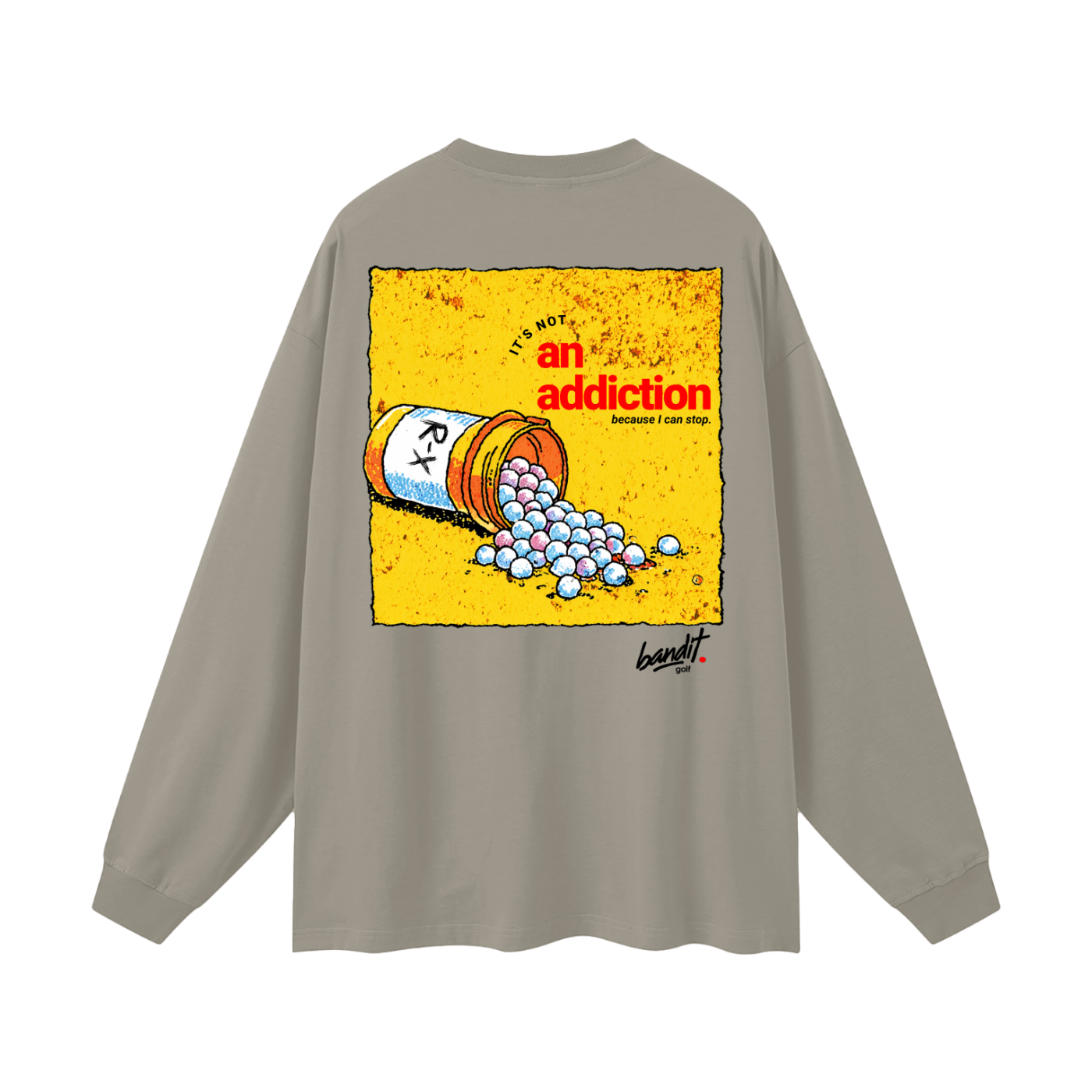 Not An Addiction Long Sleeve Graphic T-Shirt - Long Sleeve -