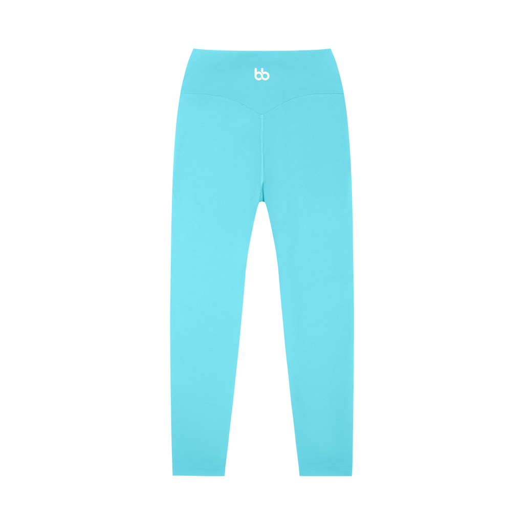 High-Waisted Blue Bandit Golf Leggings - Leggings -