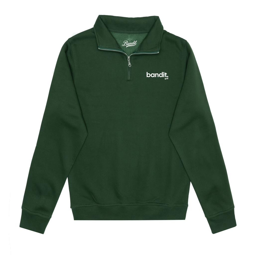 Bandit Golf Q Zip Sweatshirt - Sweatshirt -