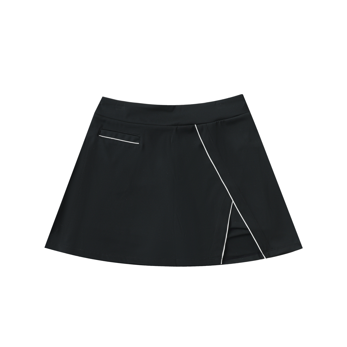 High-Waist Pocketed Cowboy Club Golf Skirt