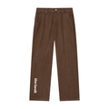 Cross Cut Woven Golf Pants - Pants - Brown