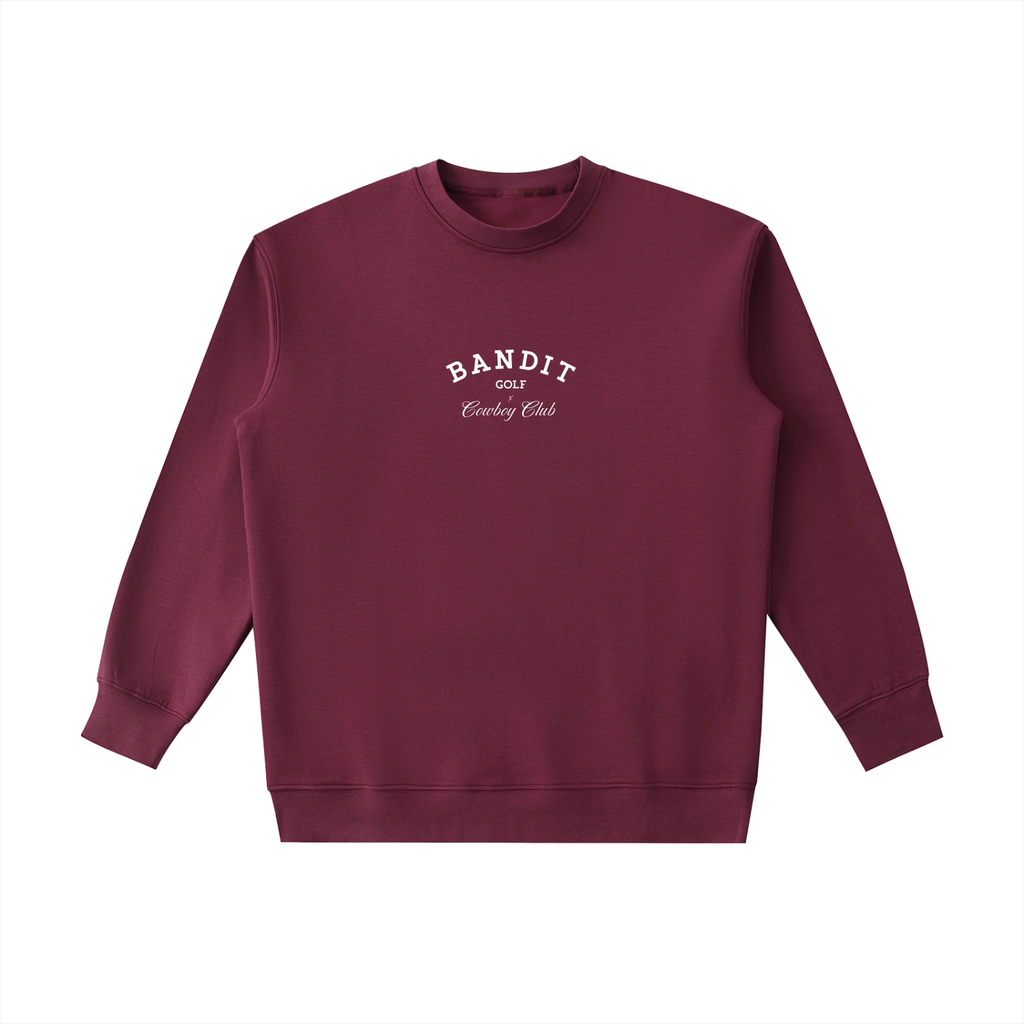 Golf x Cowboy Club OmniWeave Sweatshirt - Sweatshirt - Dull Red