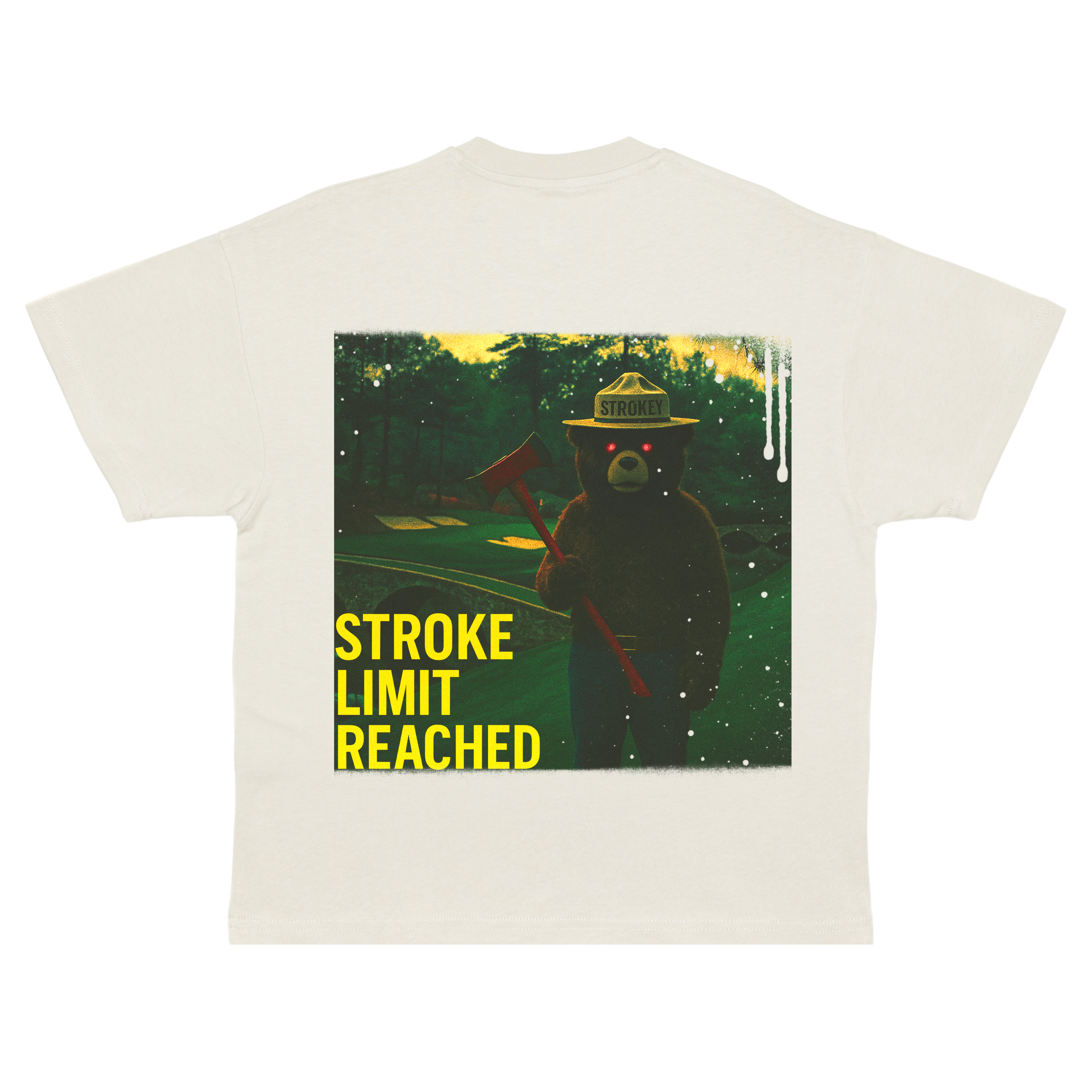 Stroke Limit Icy Oversized Tee