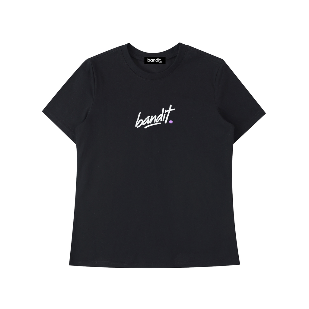 Women's Bandit Standard Shoulder Tee - T-Shirt - Black