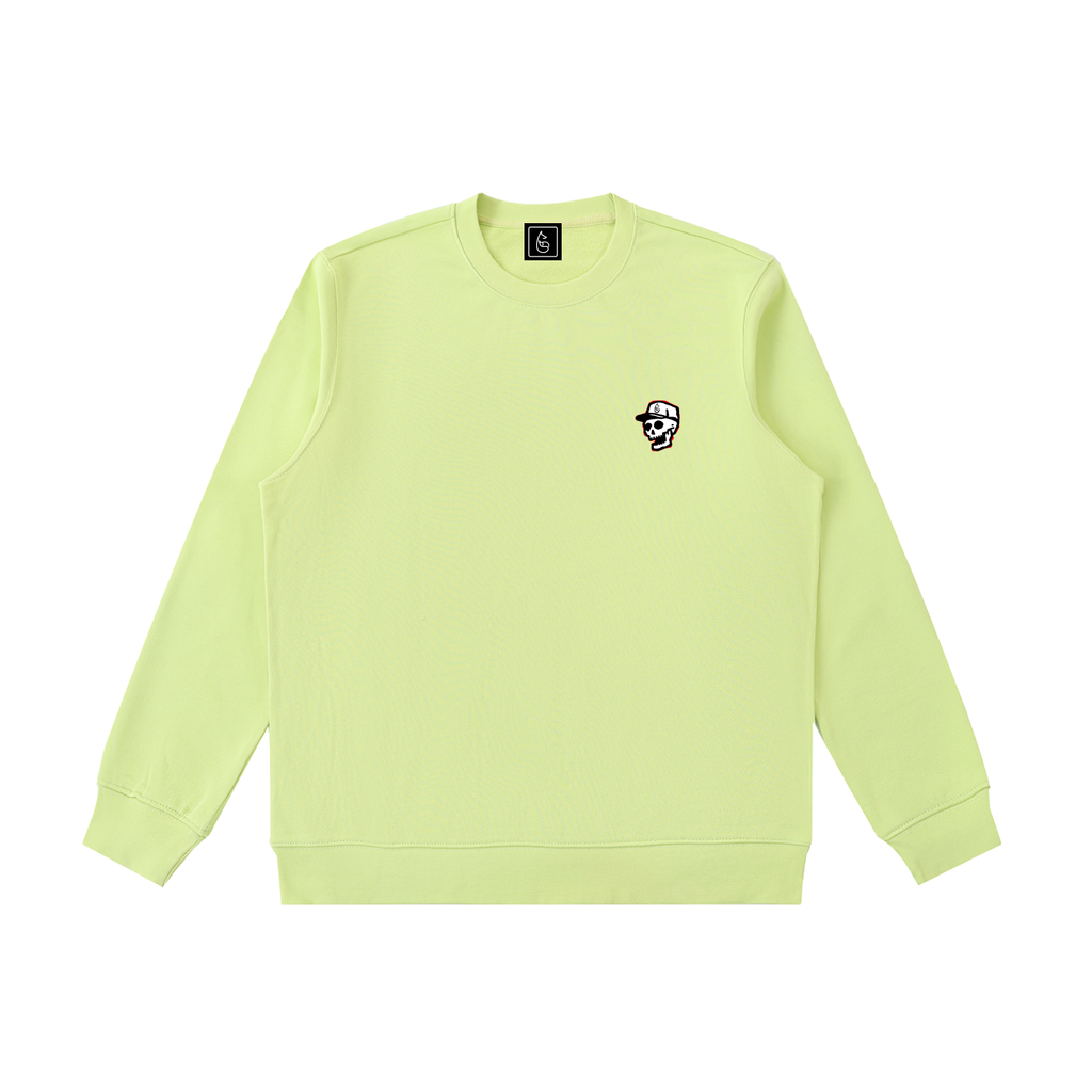 Skullmaster 2000 Crewneck Sweatshirt - Sweatshirt - Lemon Green