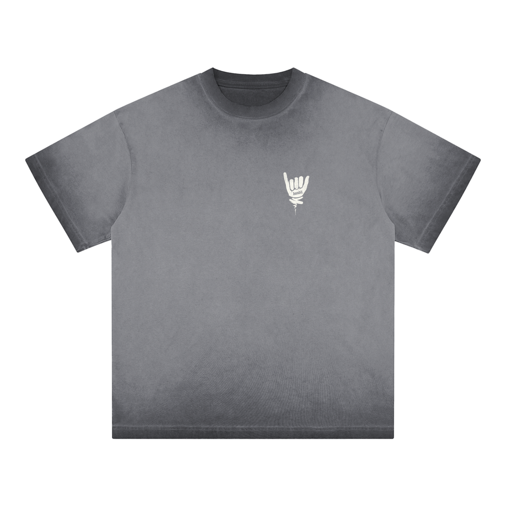 Swing Easy Reverse Dyed Relaxed Tee - T-Shirt - Dark Gray