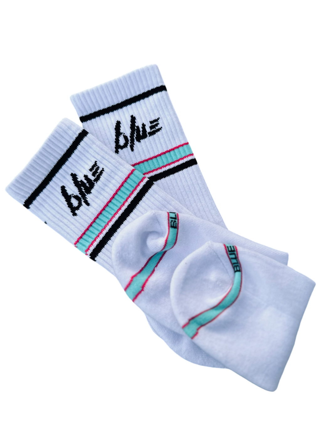 Blue Bandit Crew Socks - Socks -