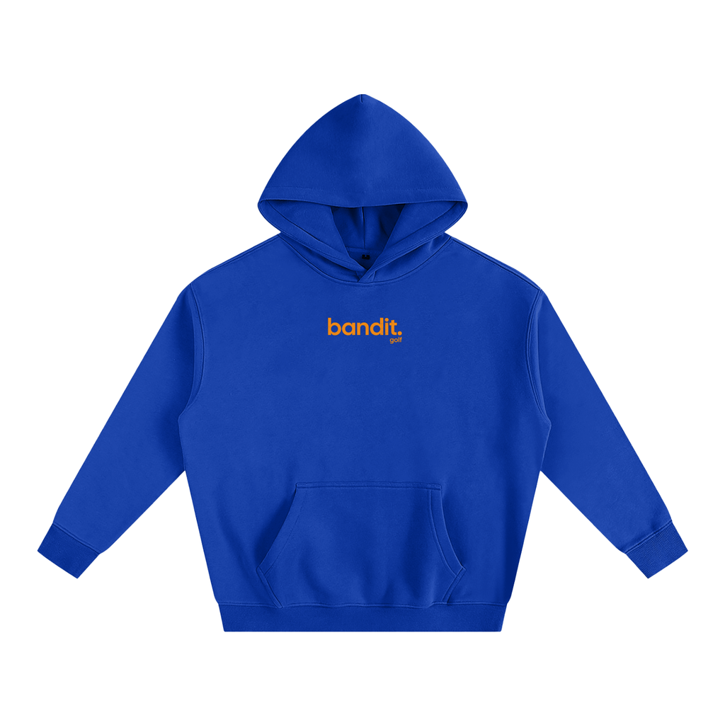Oversized Fleeced Lucky Golf Hoodie - Hoodie - Klein Blue