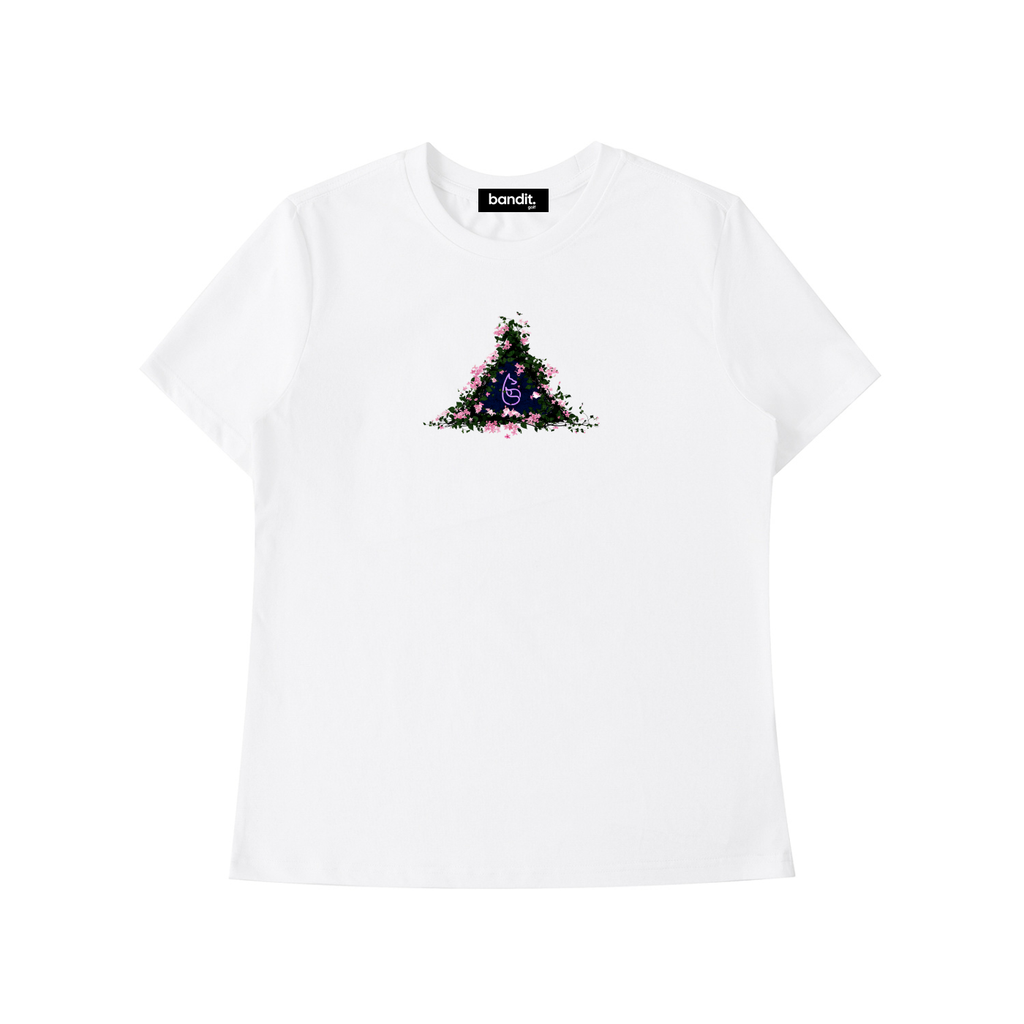 Women's Bandit Bloom T-shirt - T-Shirt - White