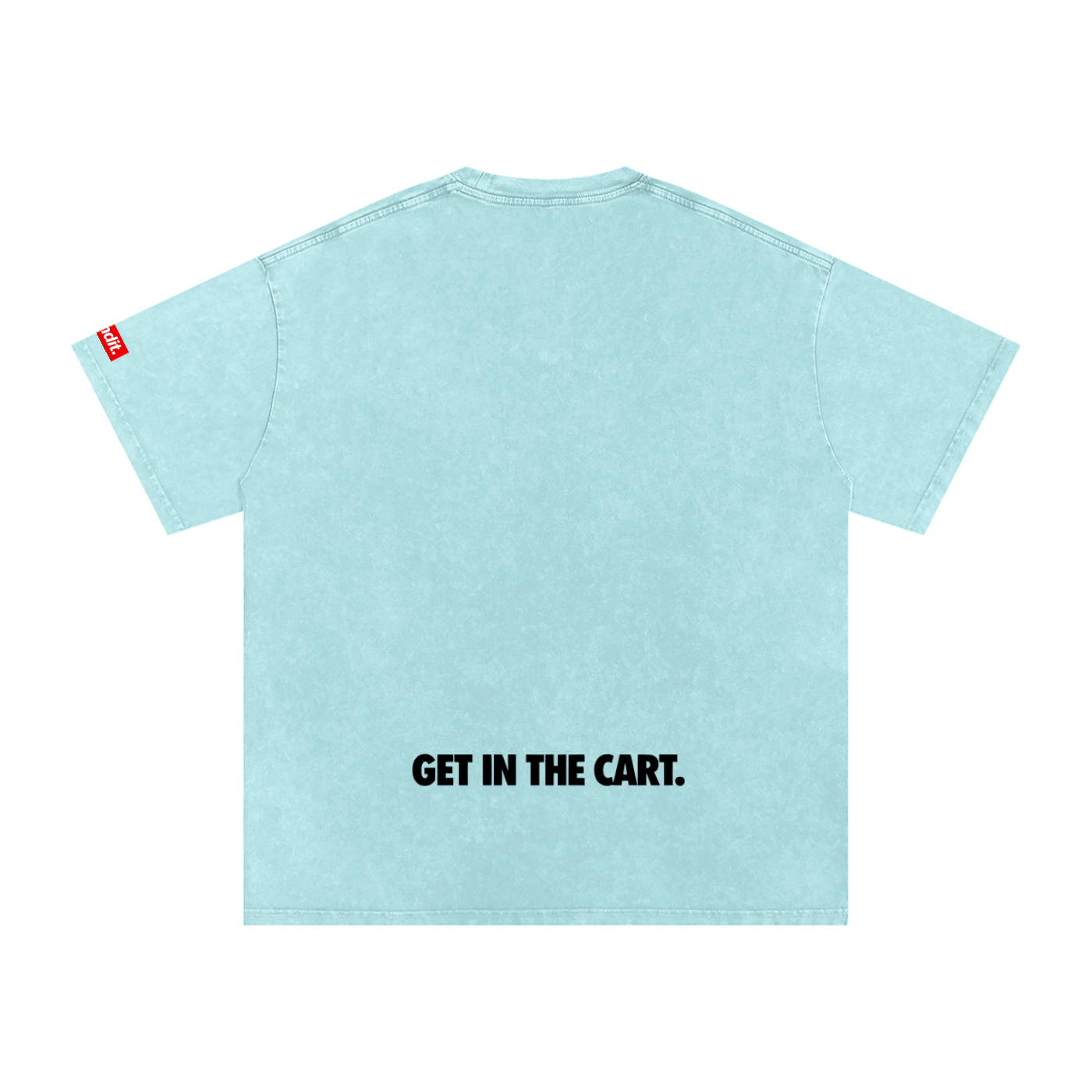 GET IN THE CART Snow Washed Tee - T-shirt -