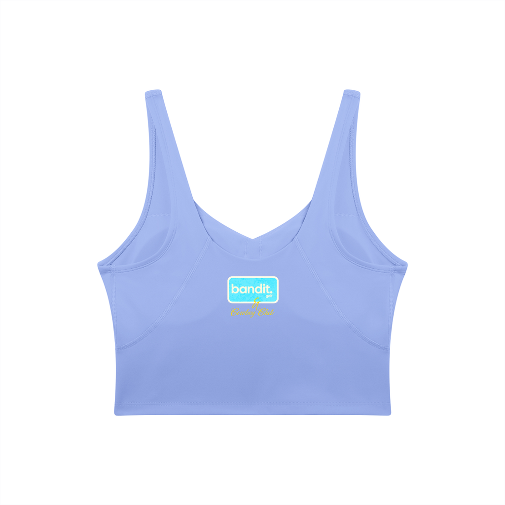 Women's V-Neck Bandit Golf & Cowboy Club Sports Bra - Sports Bra -