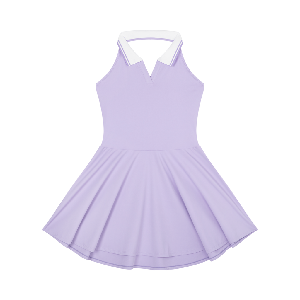 Bandit Golf Halter Lux Dress - Dress - Purple